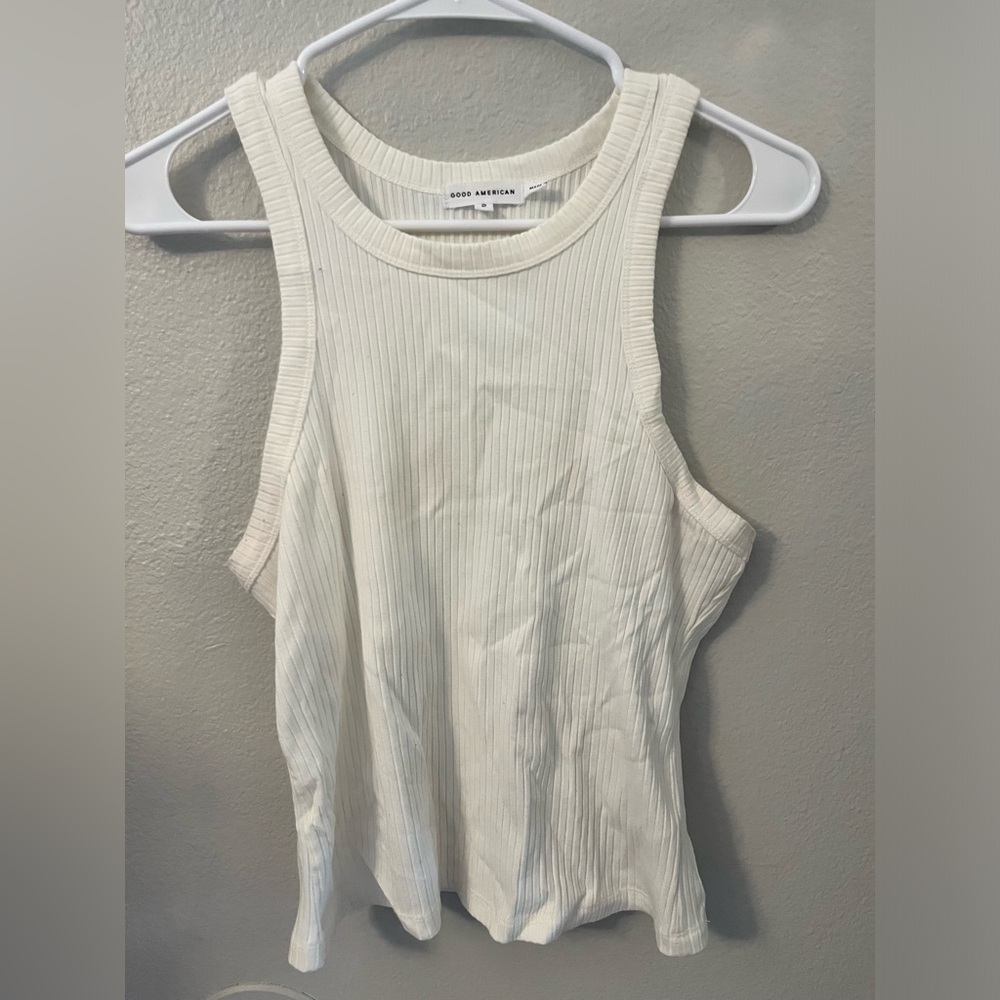 White tank top